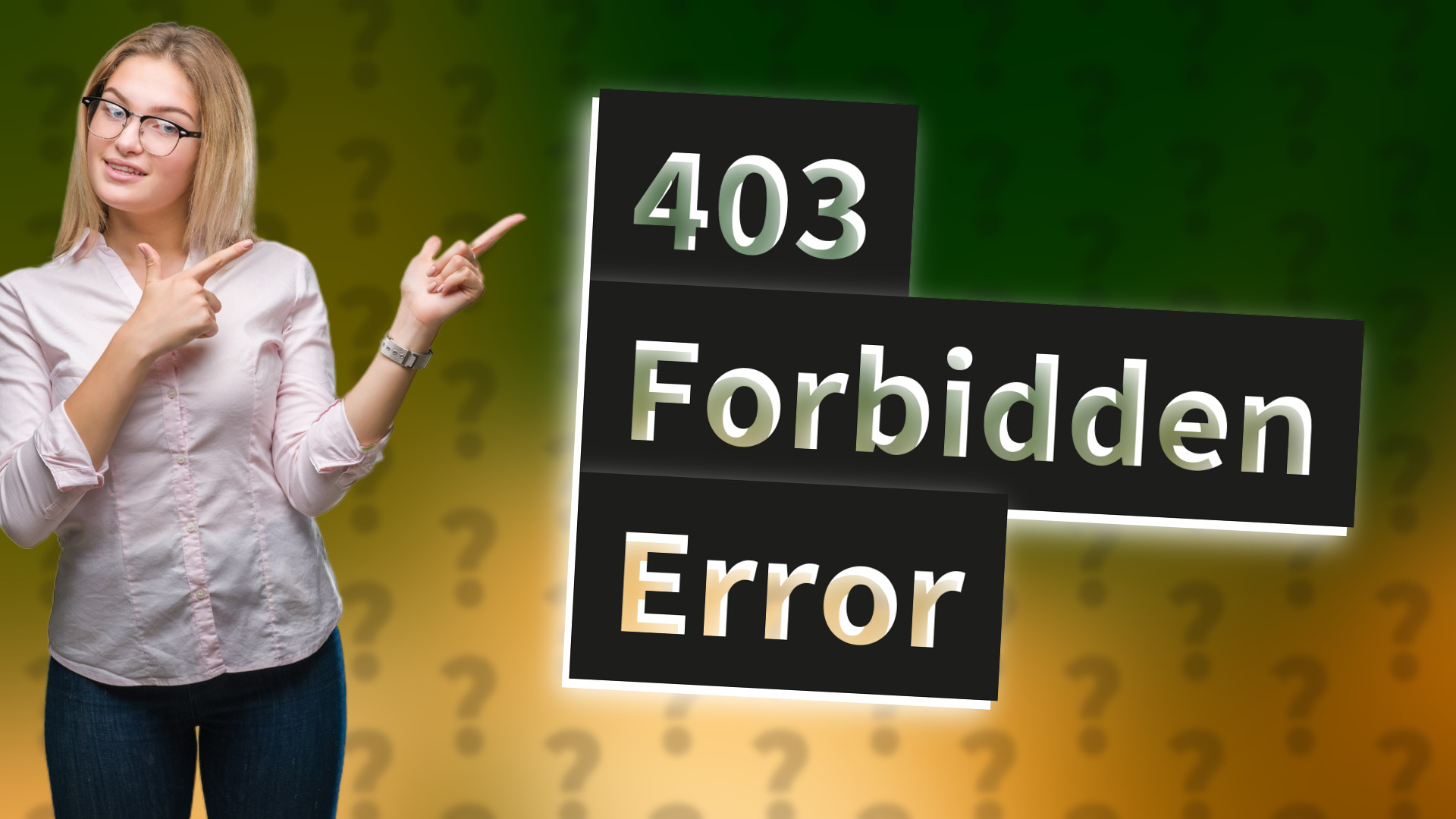 403 Forbidden Error