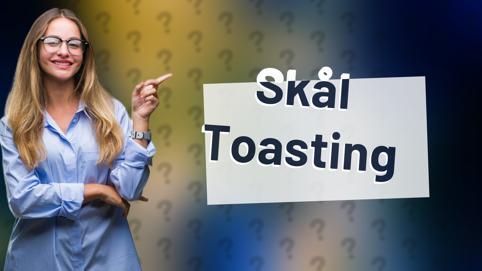 Skål Toasting