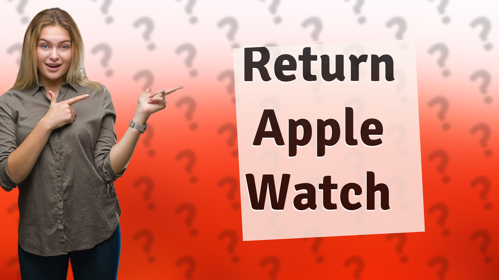 Return Apple Watch