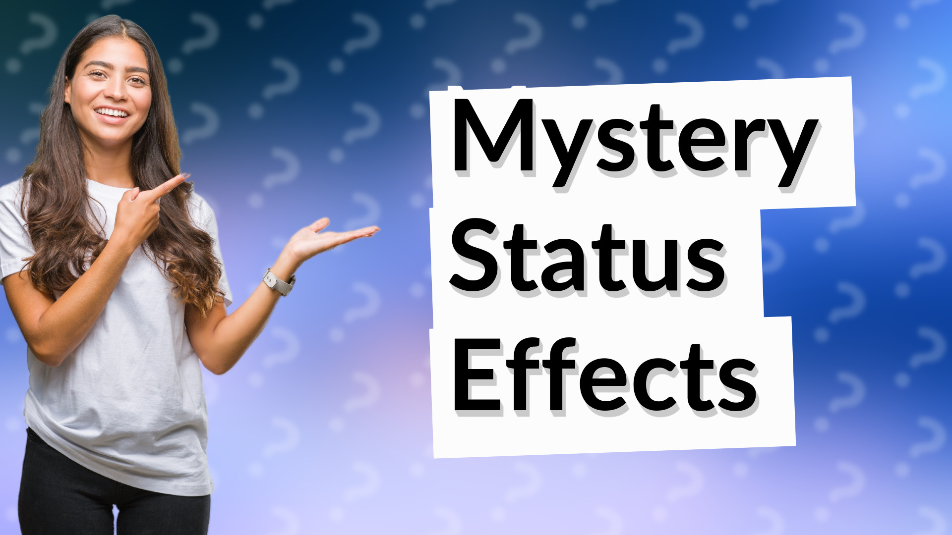Mystery Status Effects