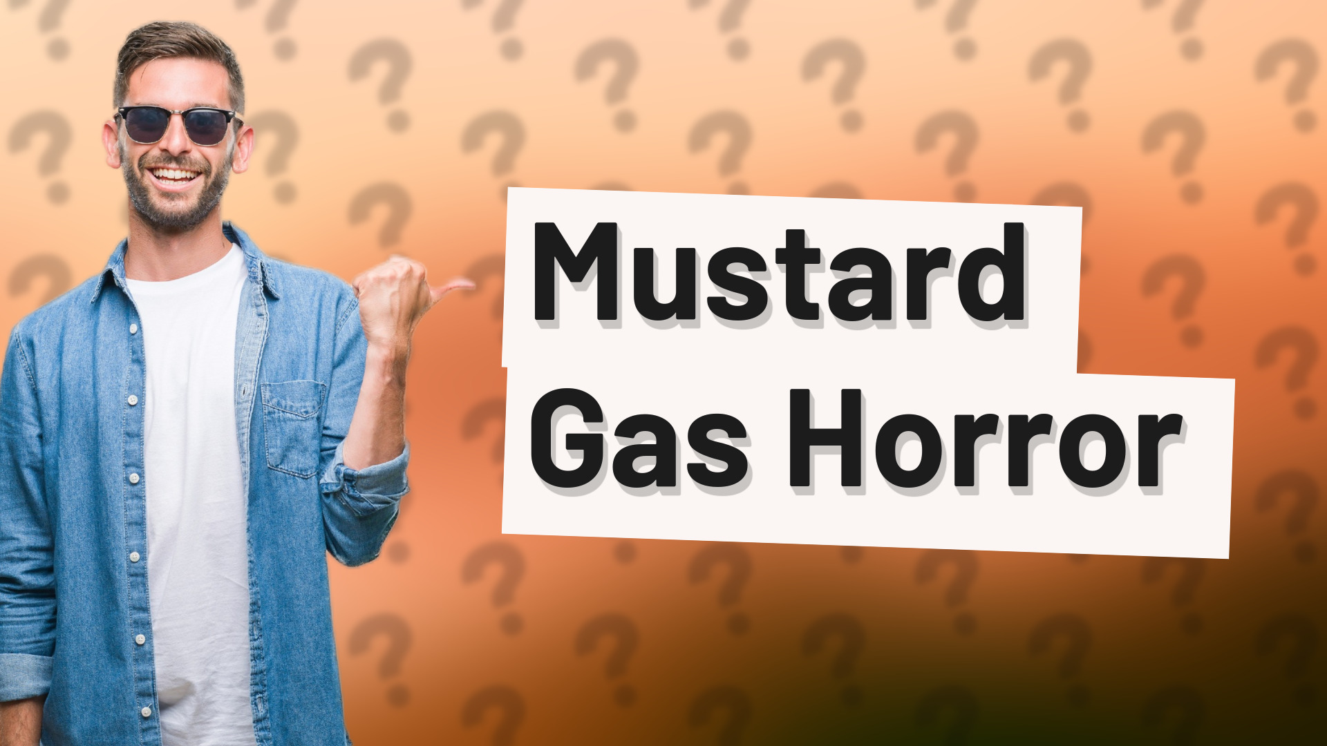 Mustard Gas Horror