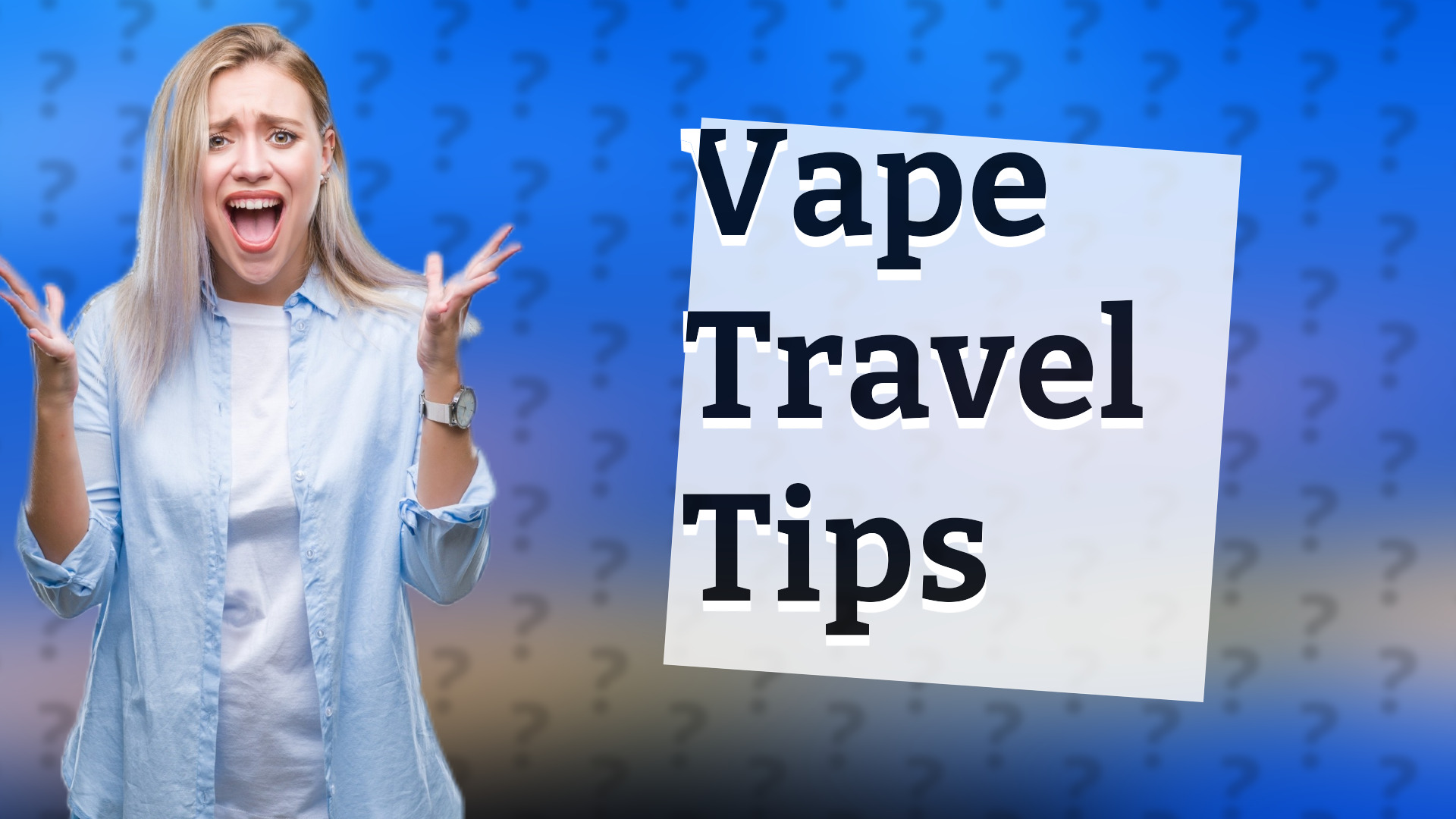 Vape Travel Tips