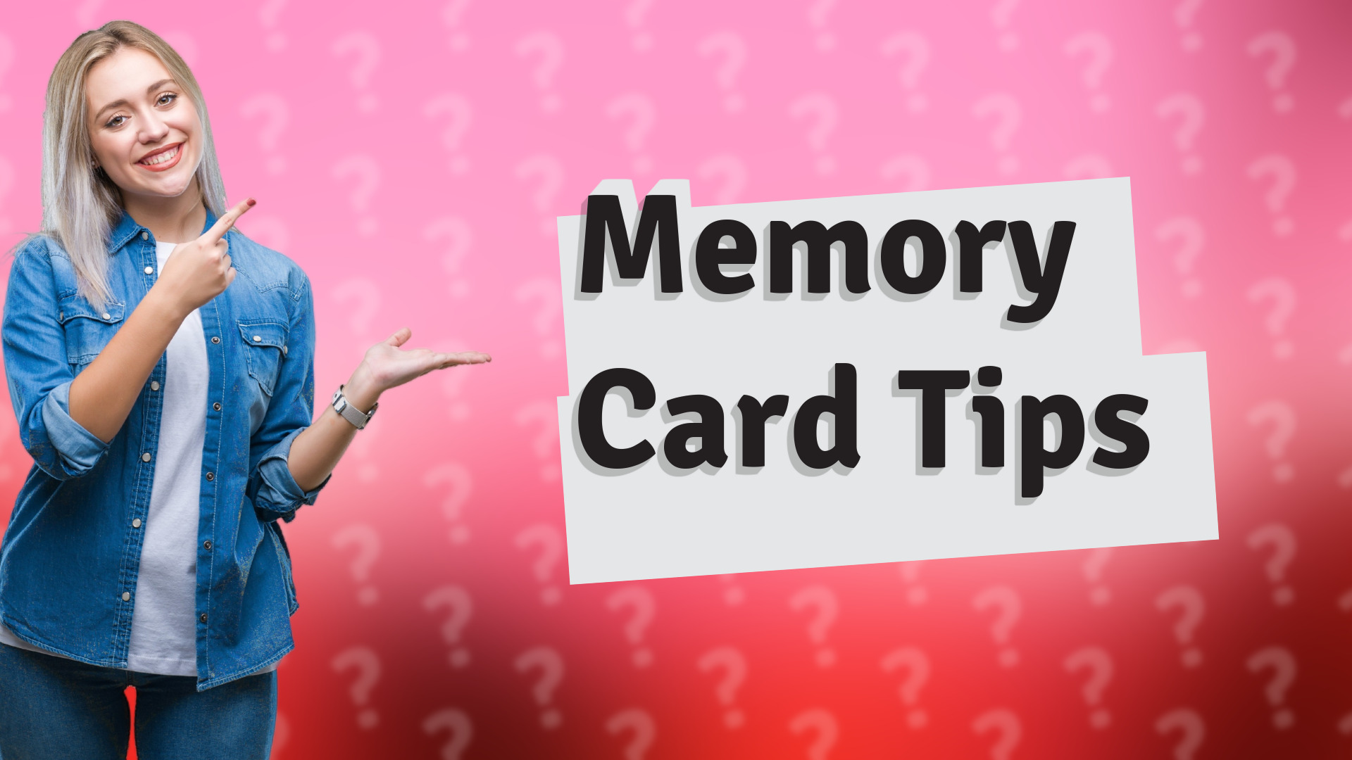 Memory Card Tips