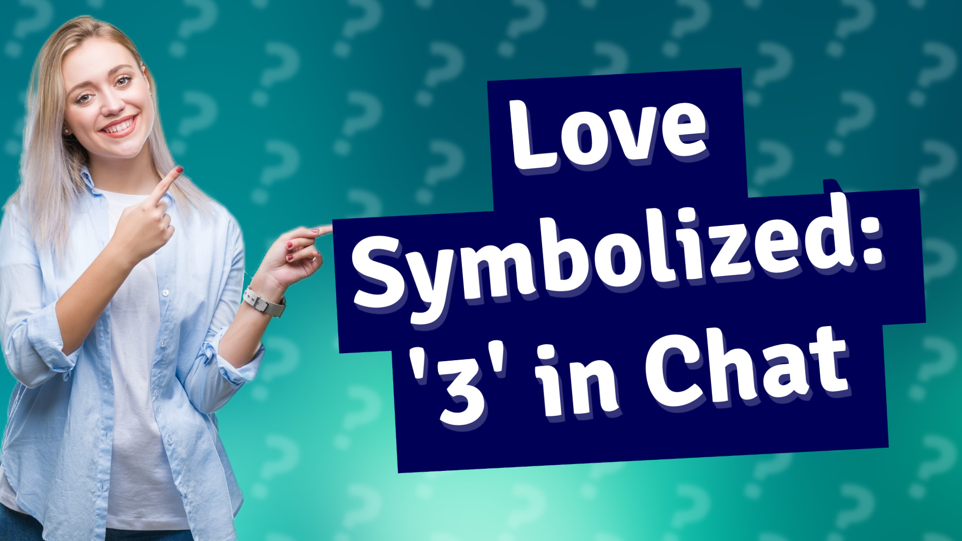 Love Symbolized: '3' in Chat