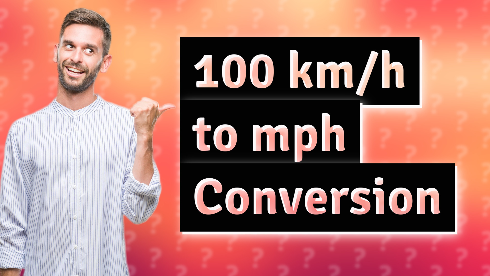 100 km/h to mph Conversion