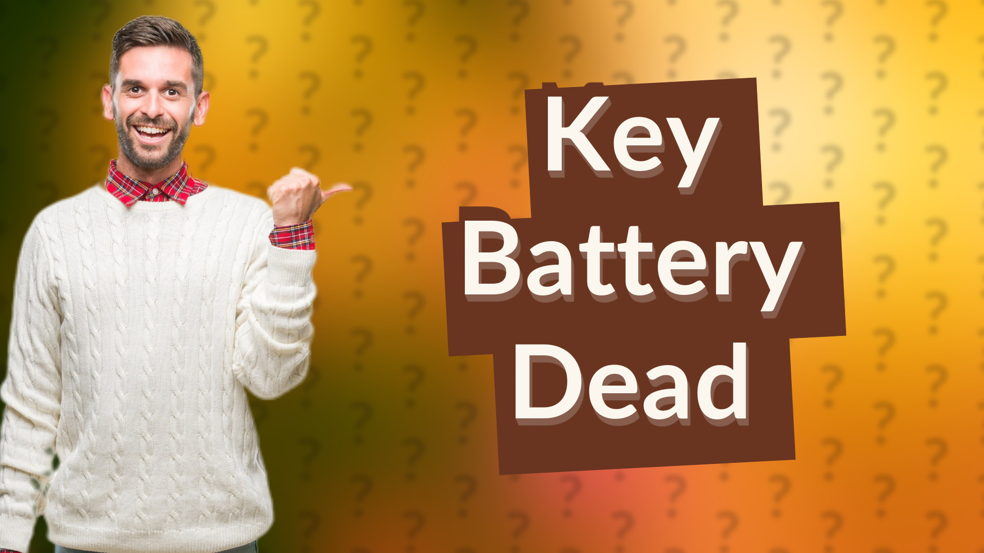 Key Battery Dead