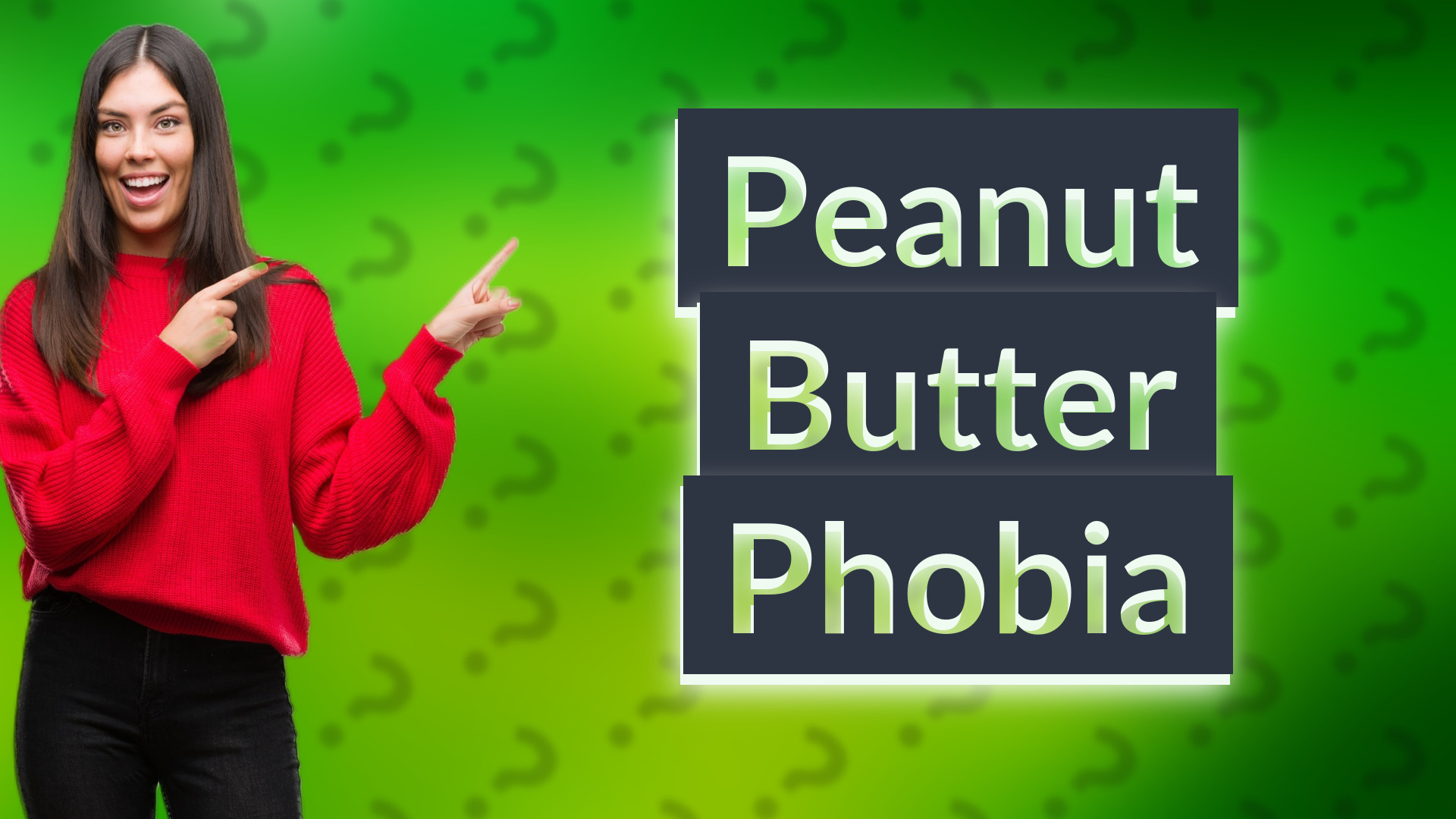 Peanut Butter Phobia