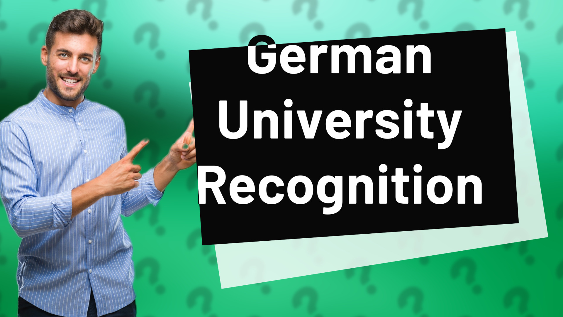 German University Recognition