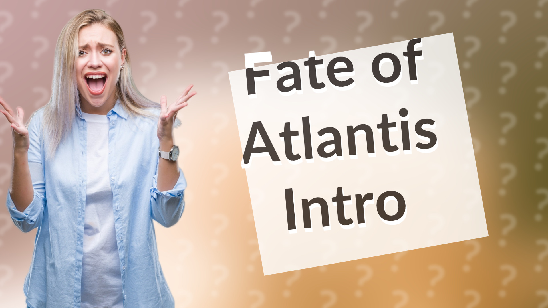 Fate of Atlantis Intro