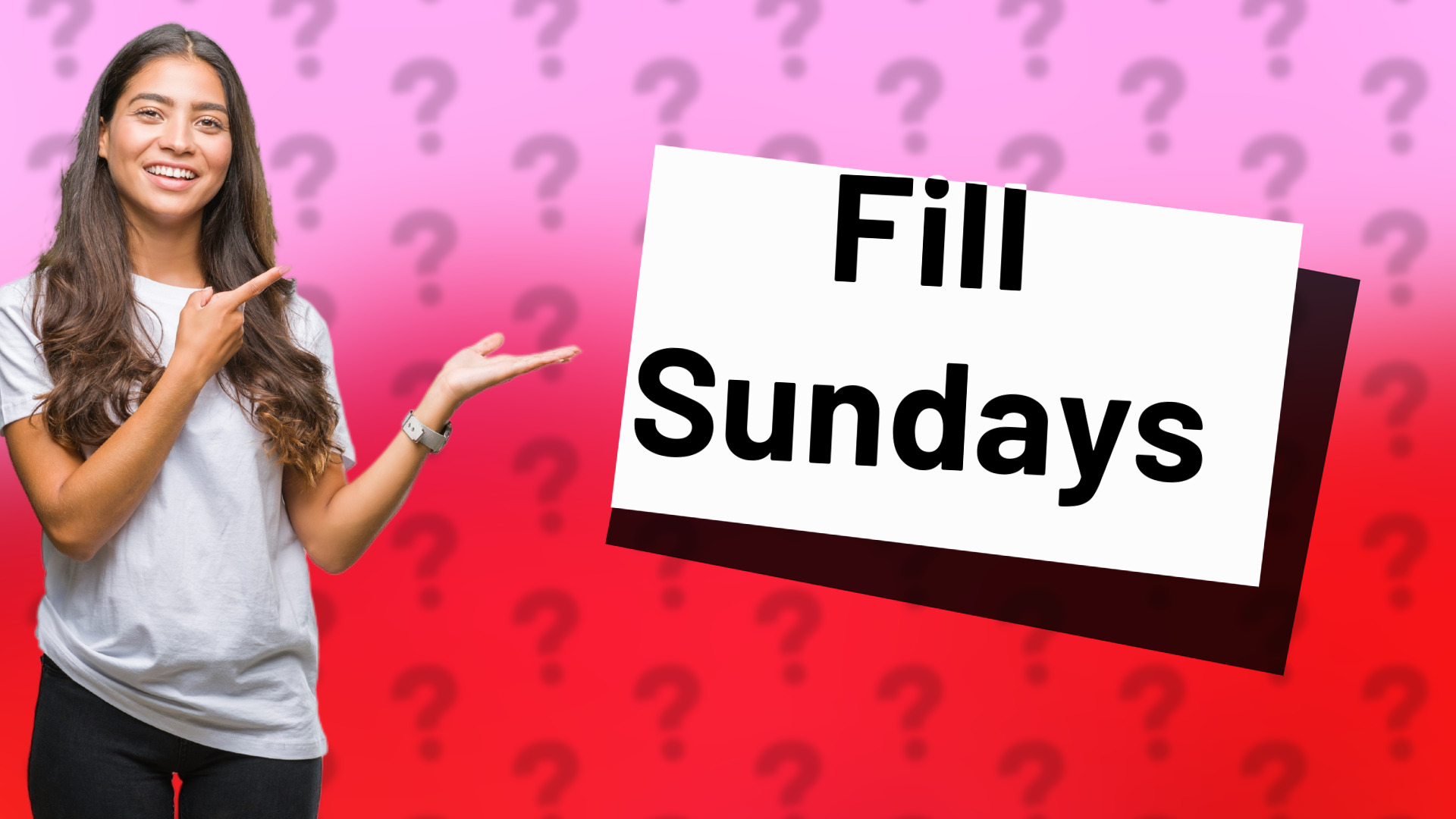 Fill Sundays
