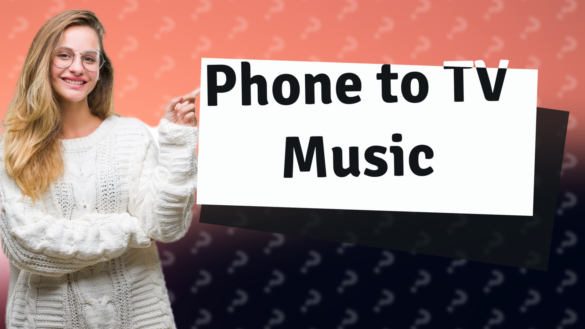 Phone to TV Music