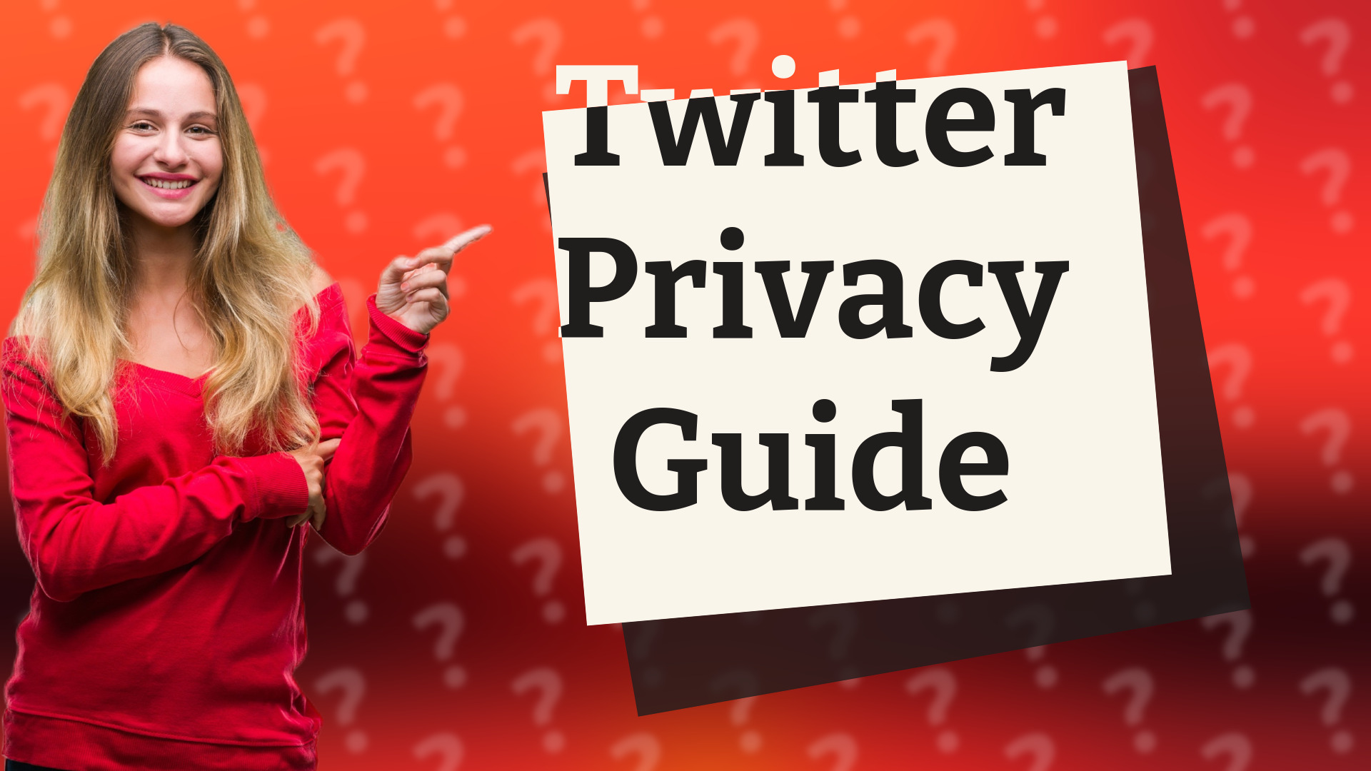 Twitter Privacy Guide