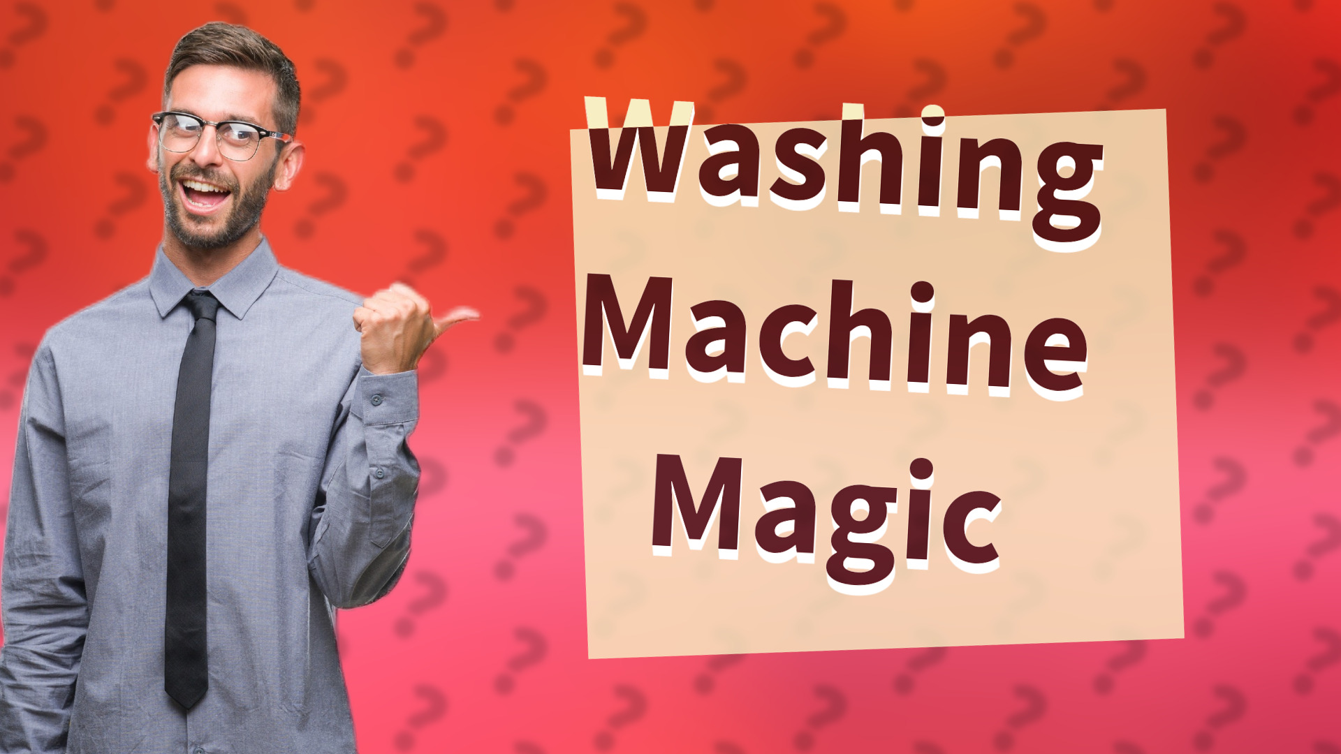 Washing Machine Magic