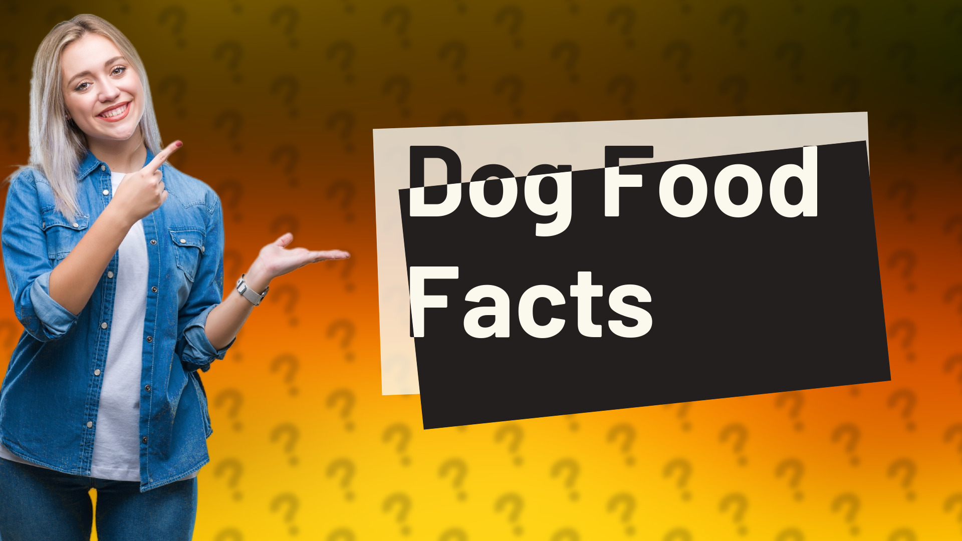 Dog Food Facts