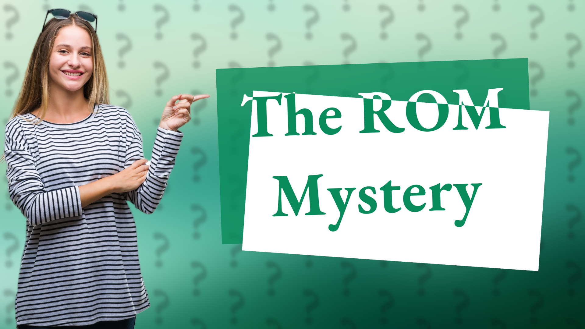 The ROM Mystery