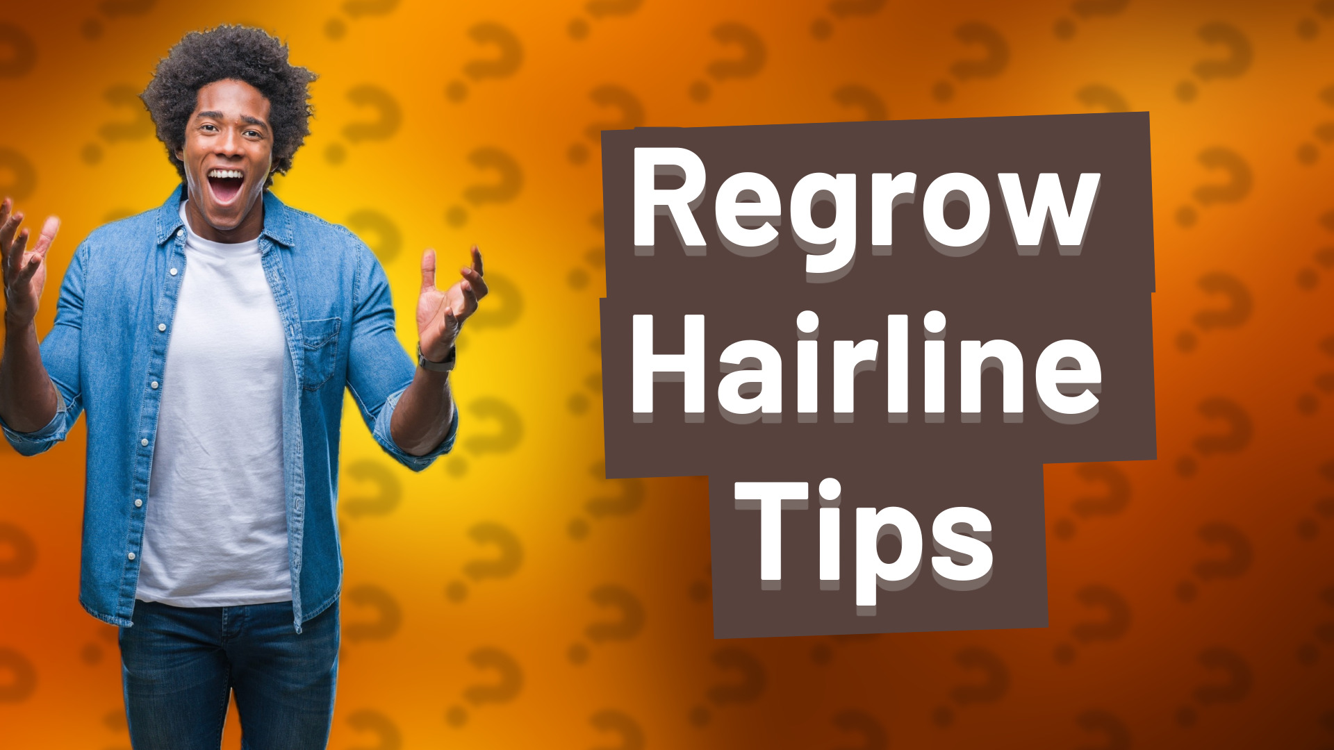 Regrow Hairline Tips