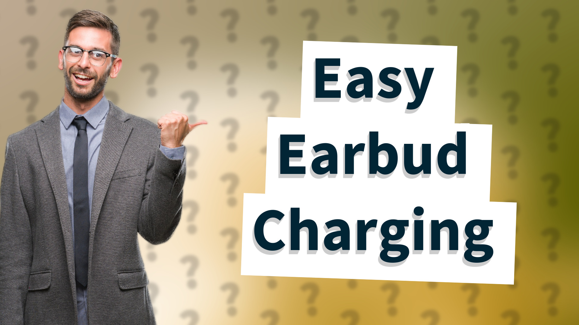 Easy Earbud Charging