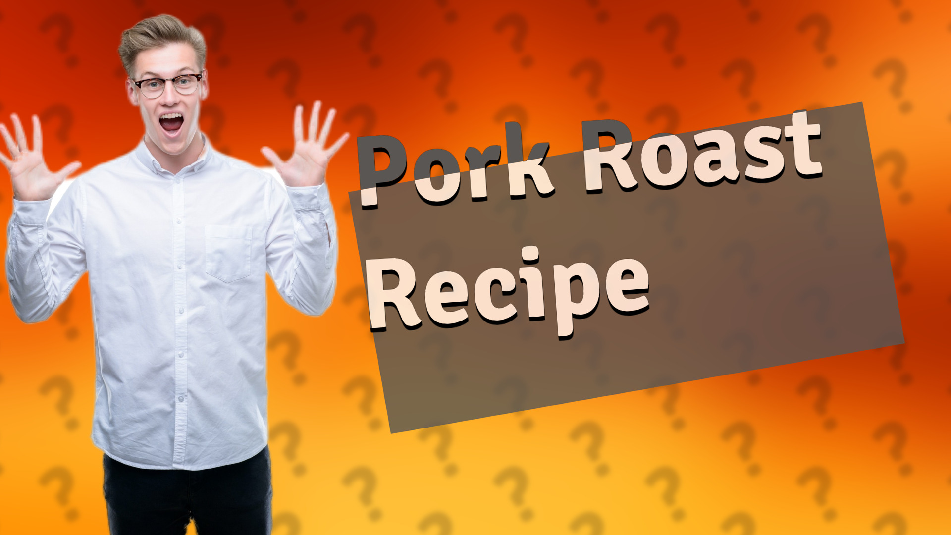 Pork Roast Recipe