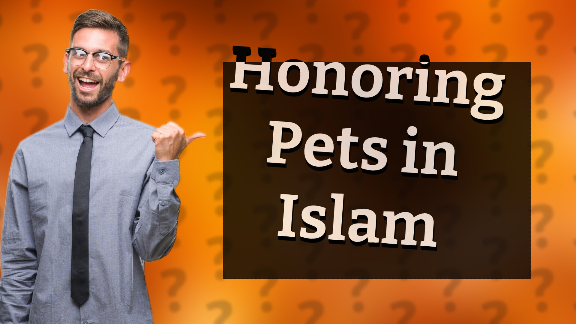 Honoring Pets in Islam