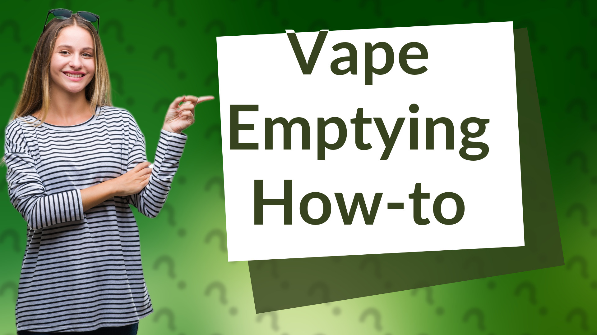 Vape Emptying How-to