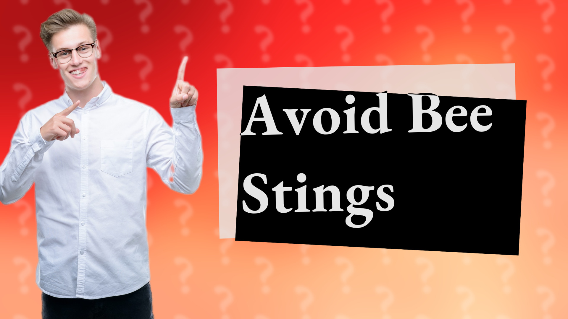 Avoid Bee Stings