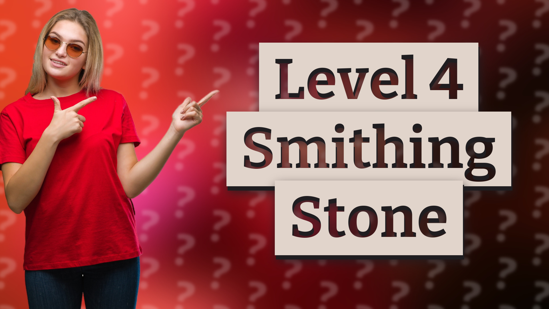 Level 4 Smithing Stone