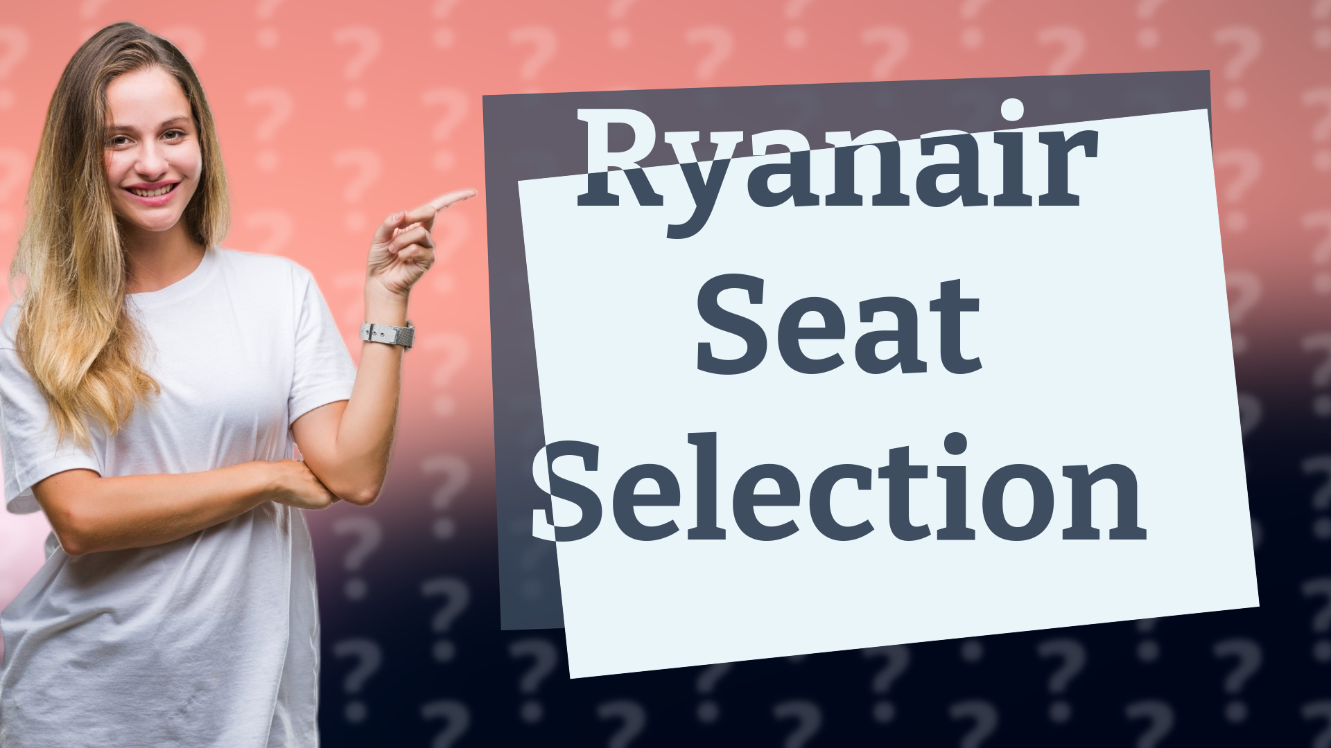 Ryanair Seat Selection