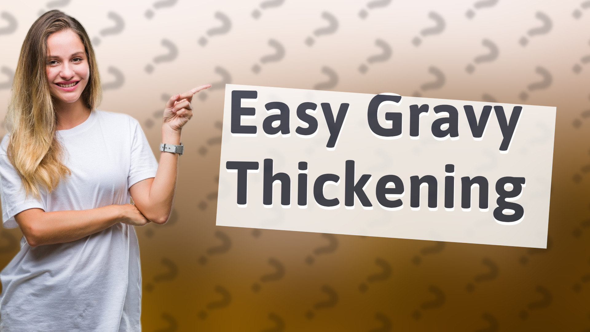 Easy Gravy Thickening