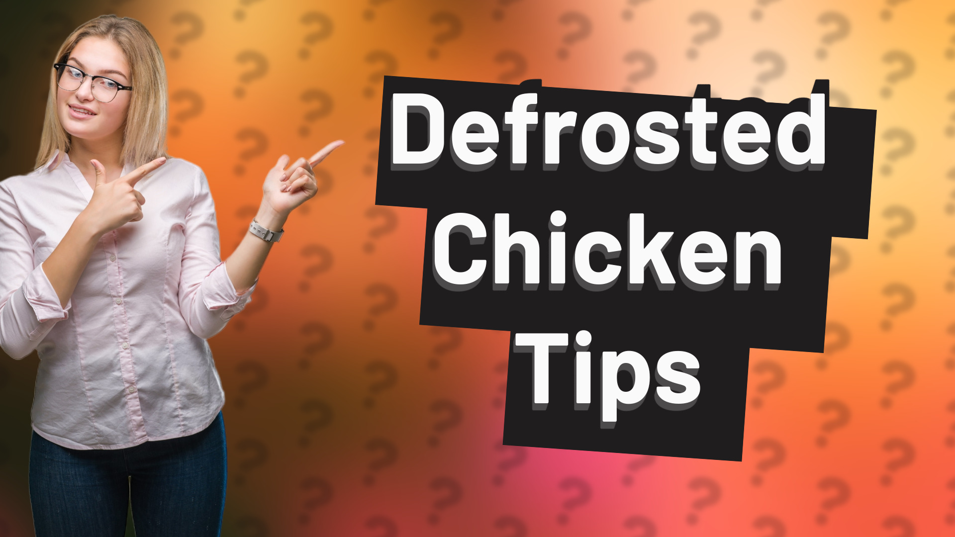 Defrosted Chicken Tips