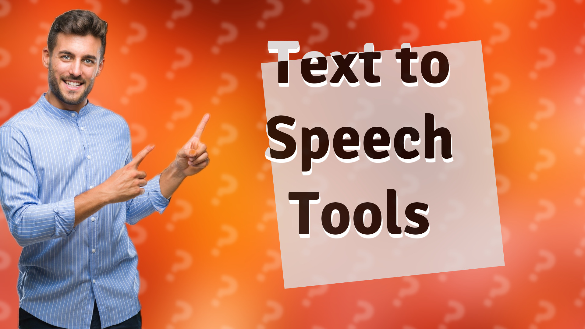 Text to Speech Tools