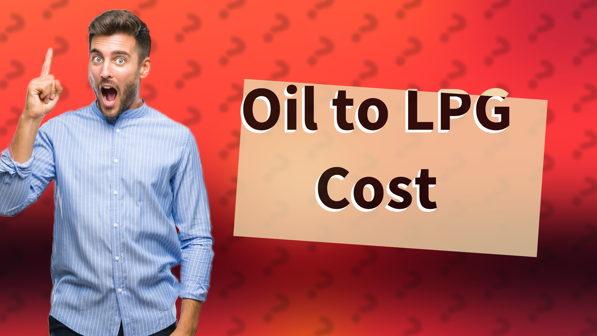 Oil to LPG Cost