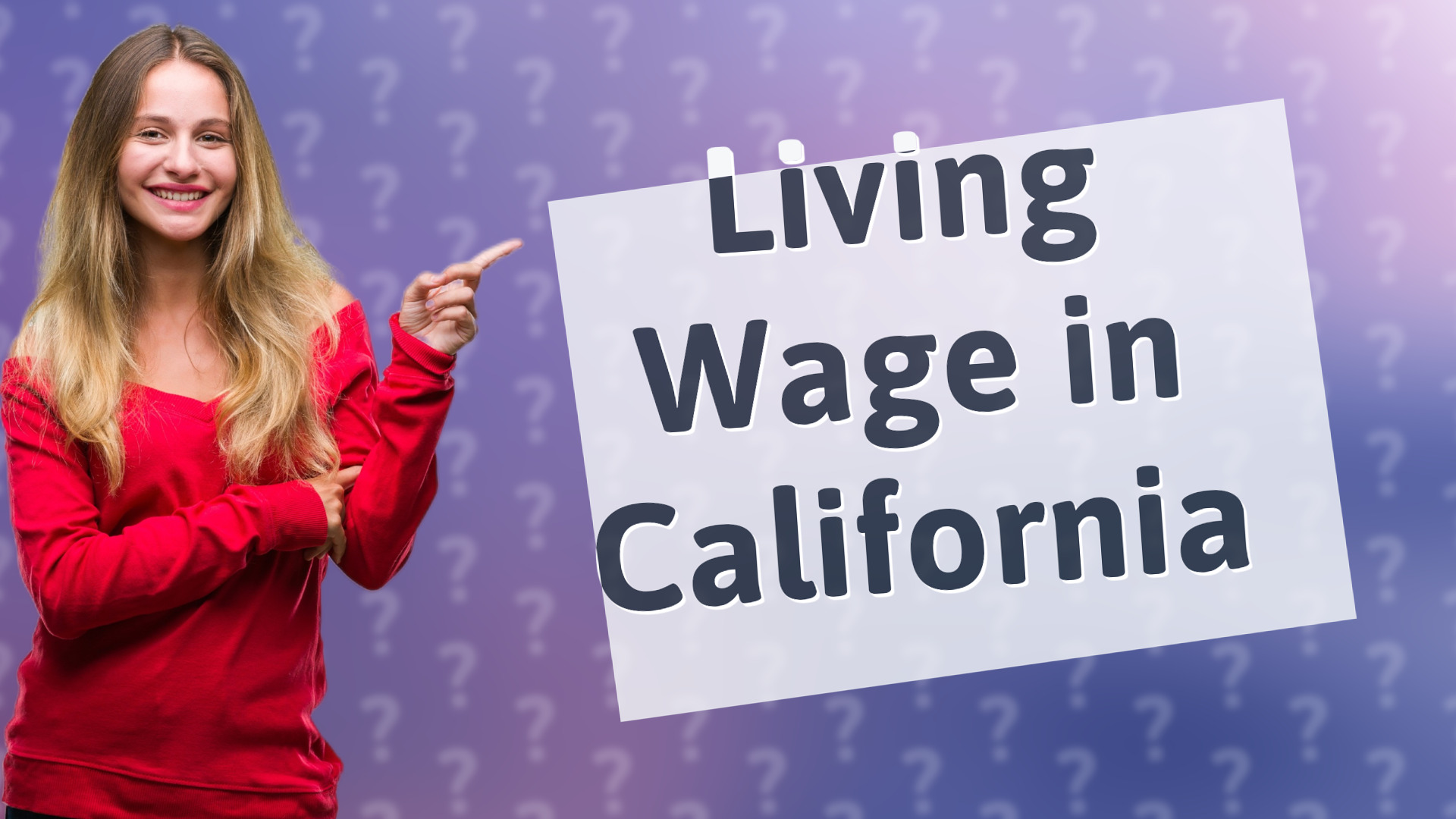 Living Wage in California