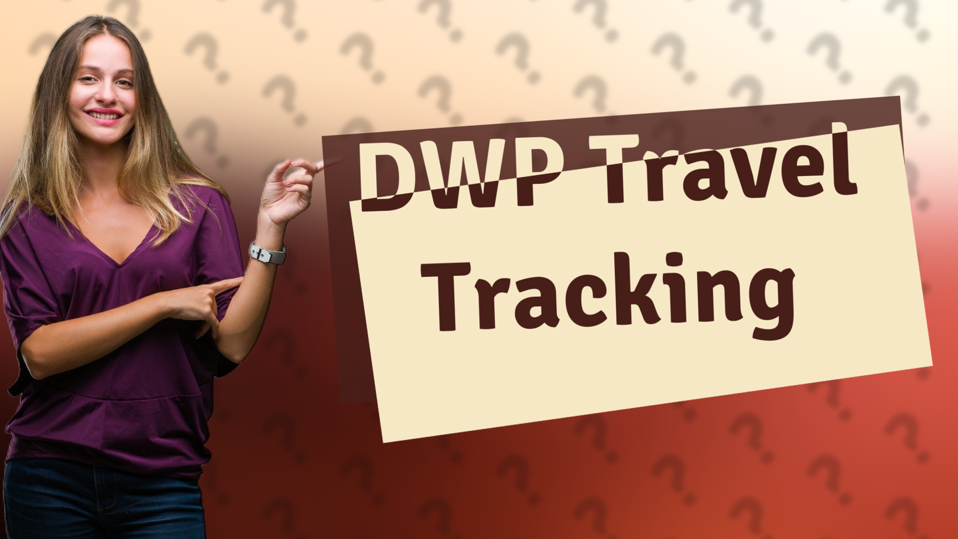 DWP Travel Tracking