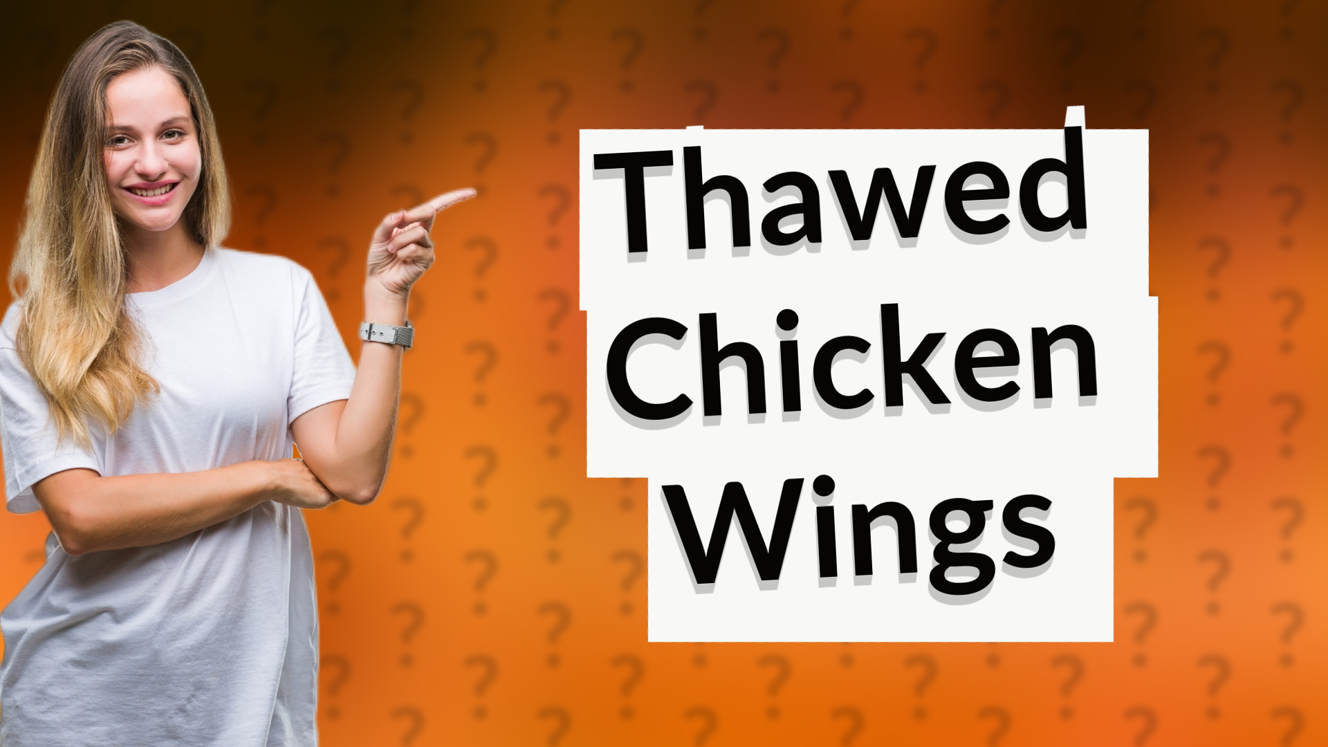 Thawed Chicken Wings