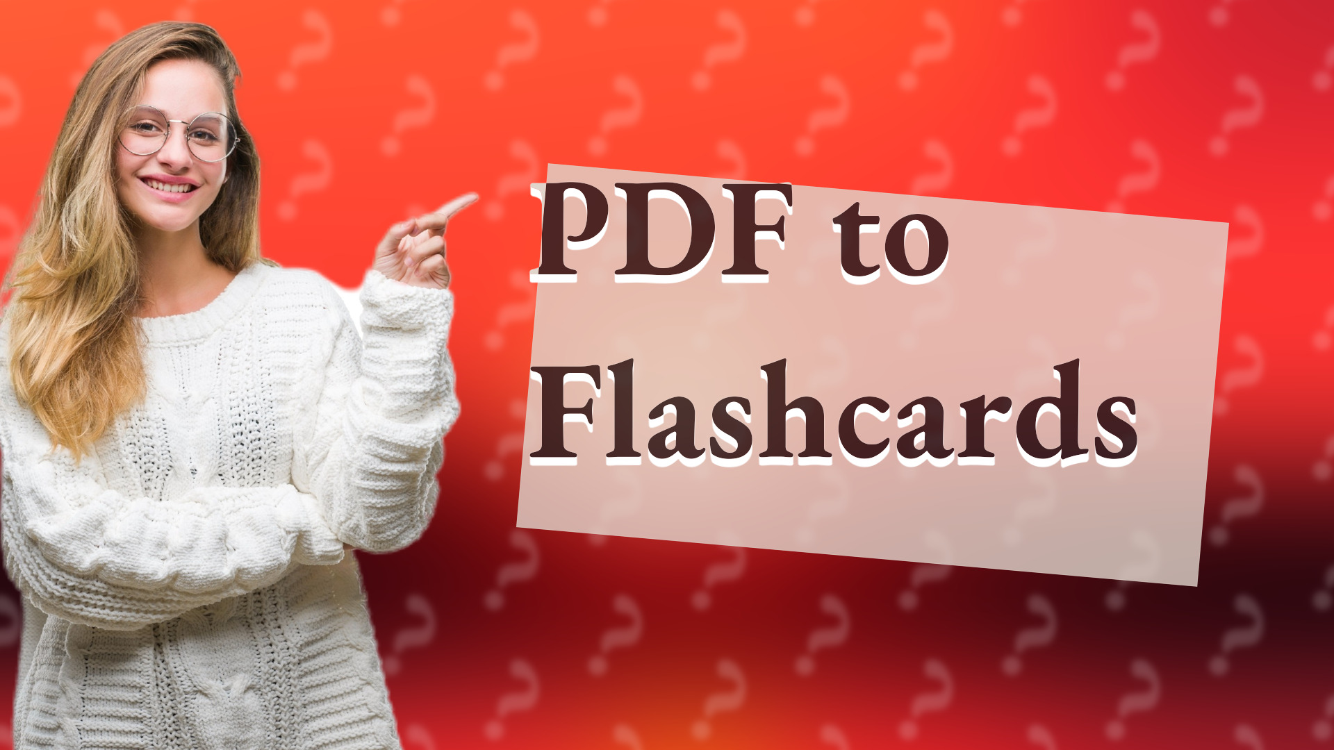 PDF to Flashcards