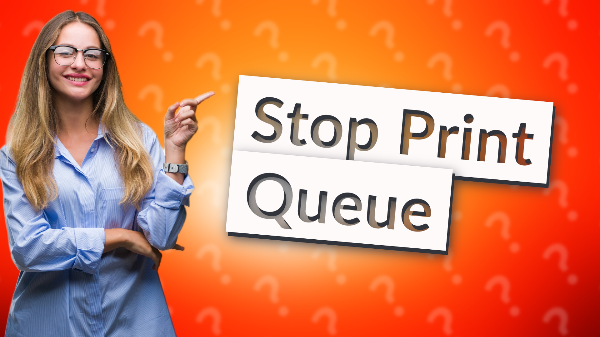 Stop Print Queue