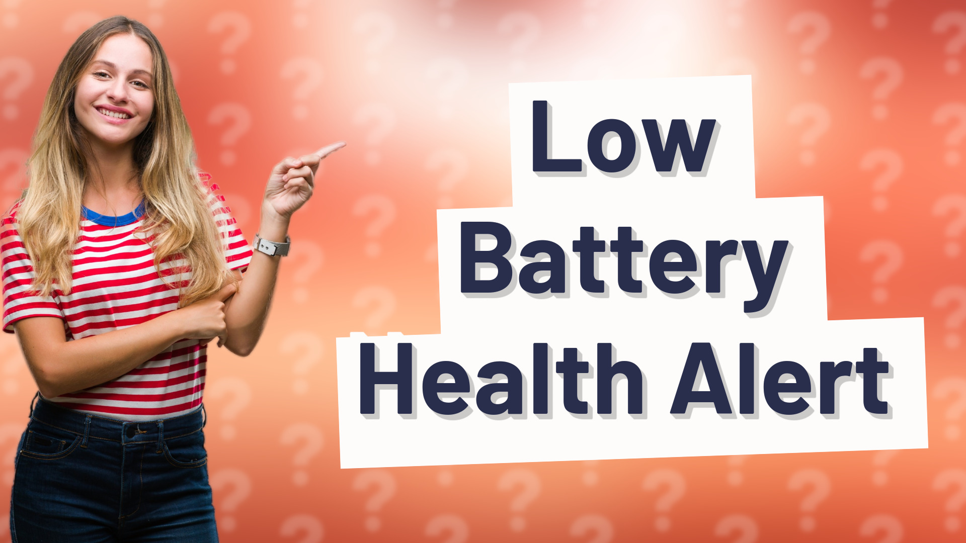 Low Battery Health Alert