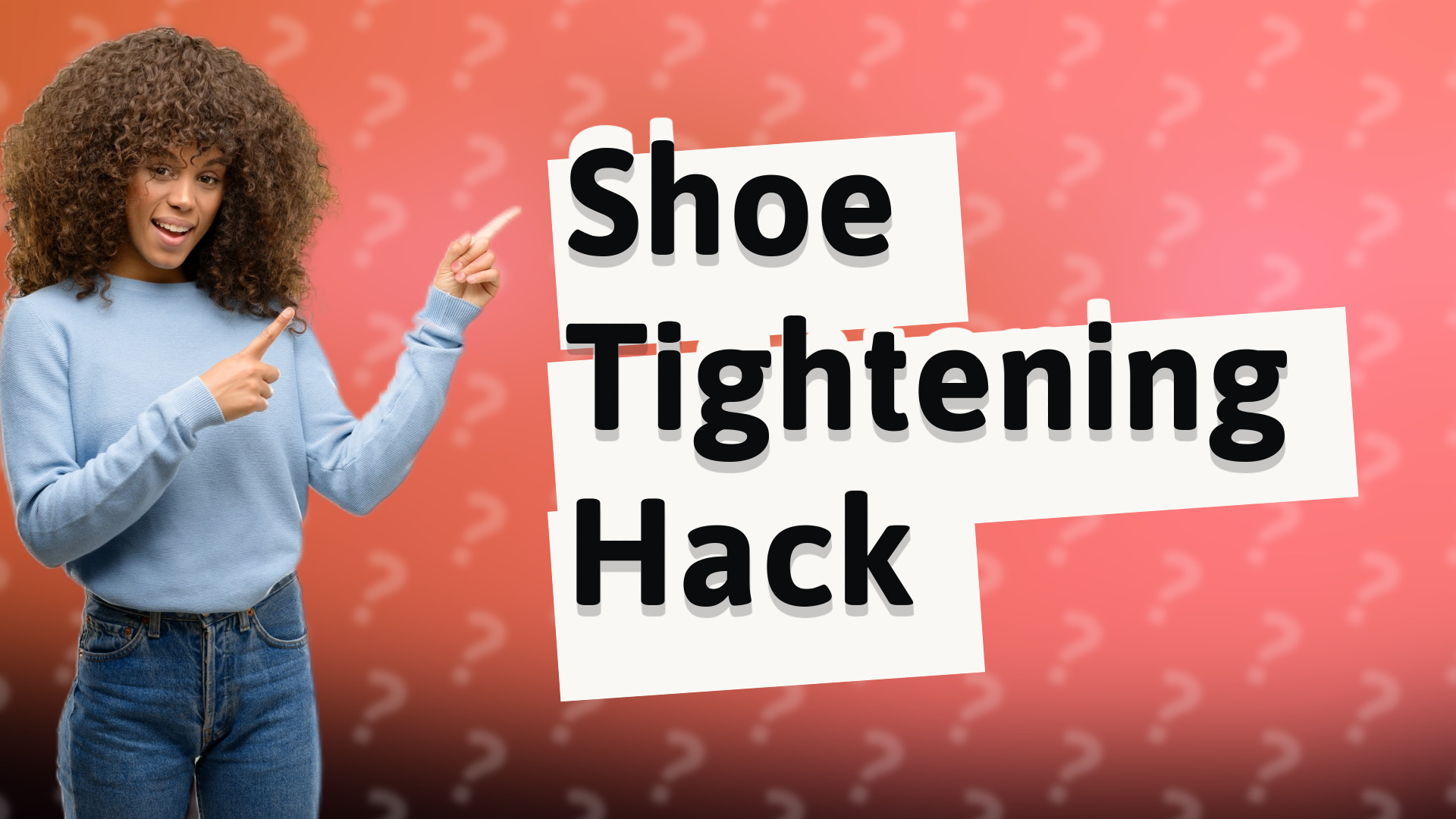 Shoe Tightening Hack
