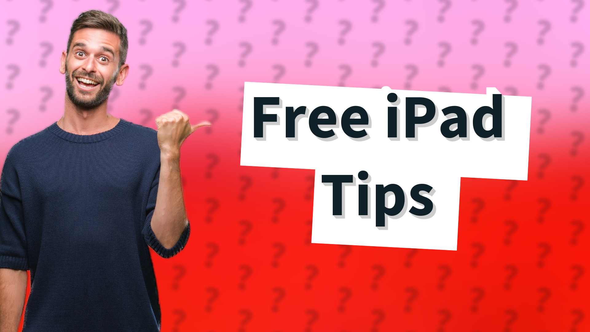 Free iPad Tips