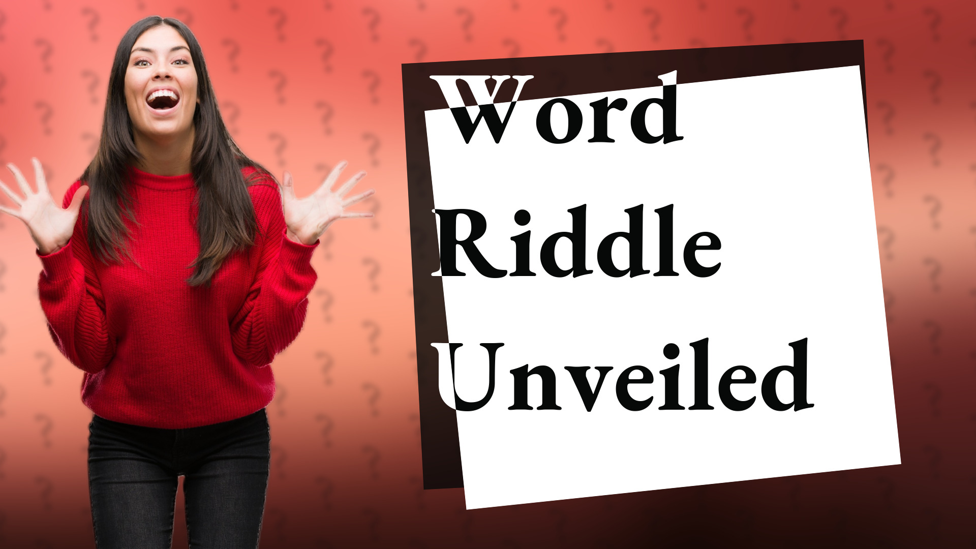 Word Riddle Unveiled