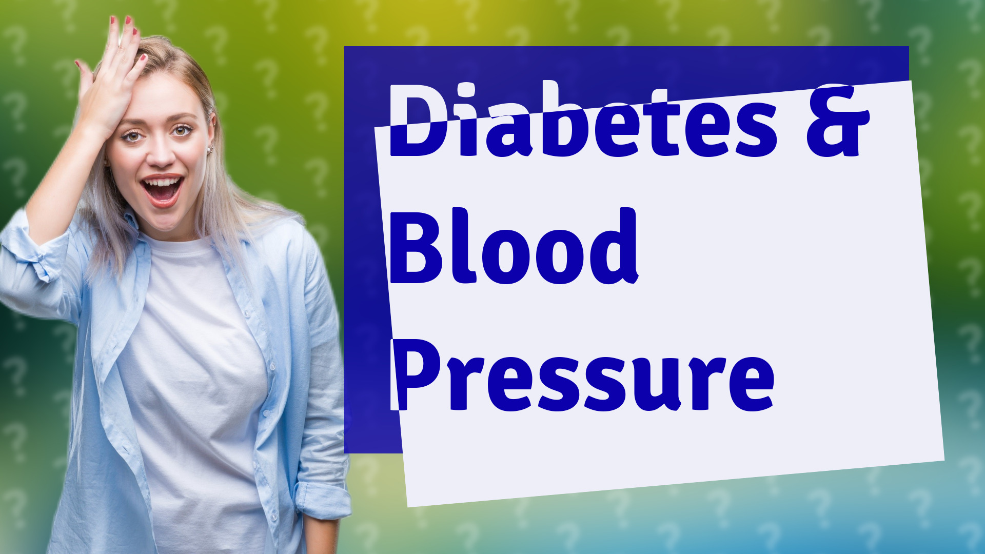 Diabetes & Blood Pressure
