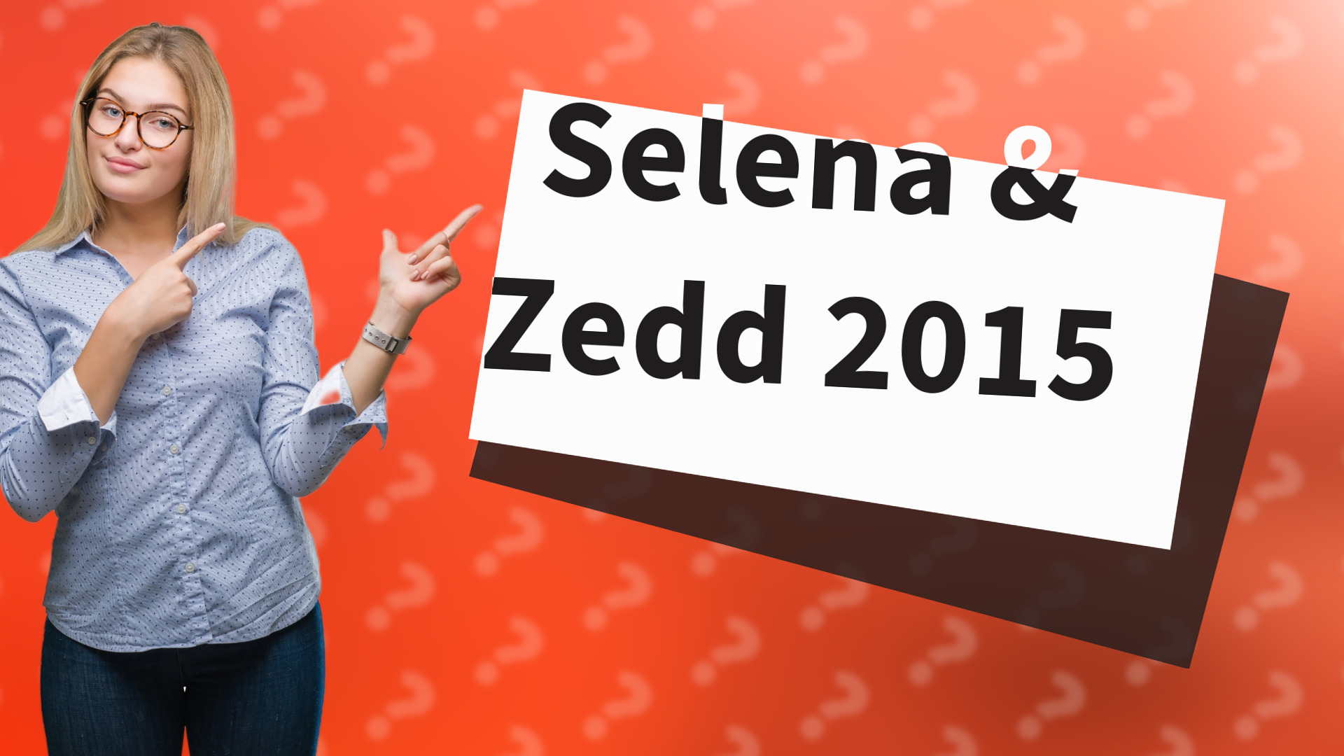 Selena & Zedd 2015