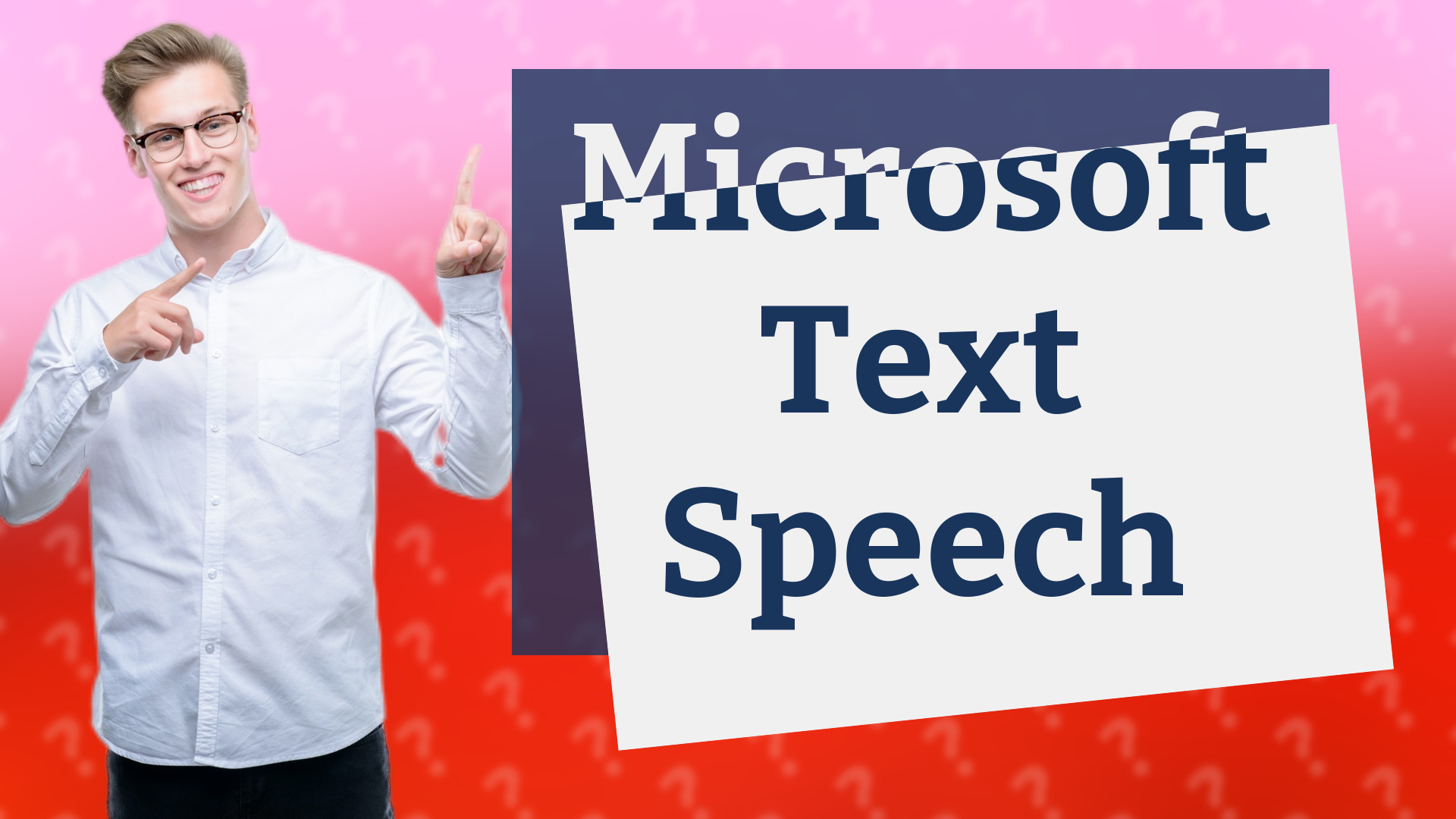 Microsoft Text Speech