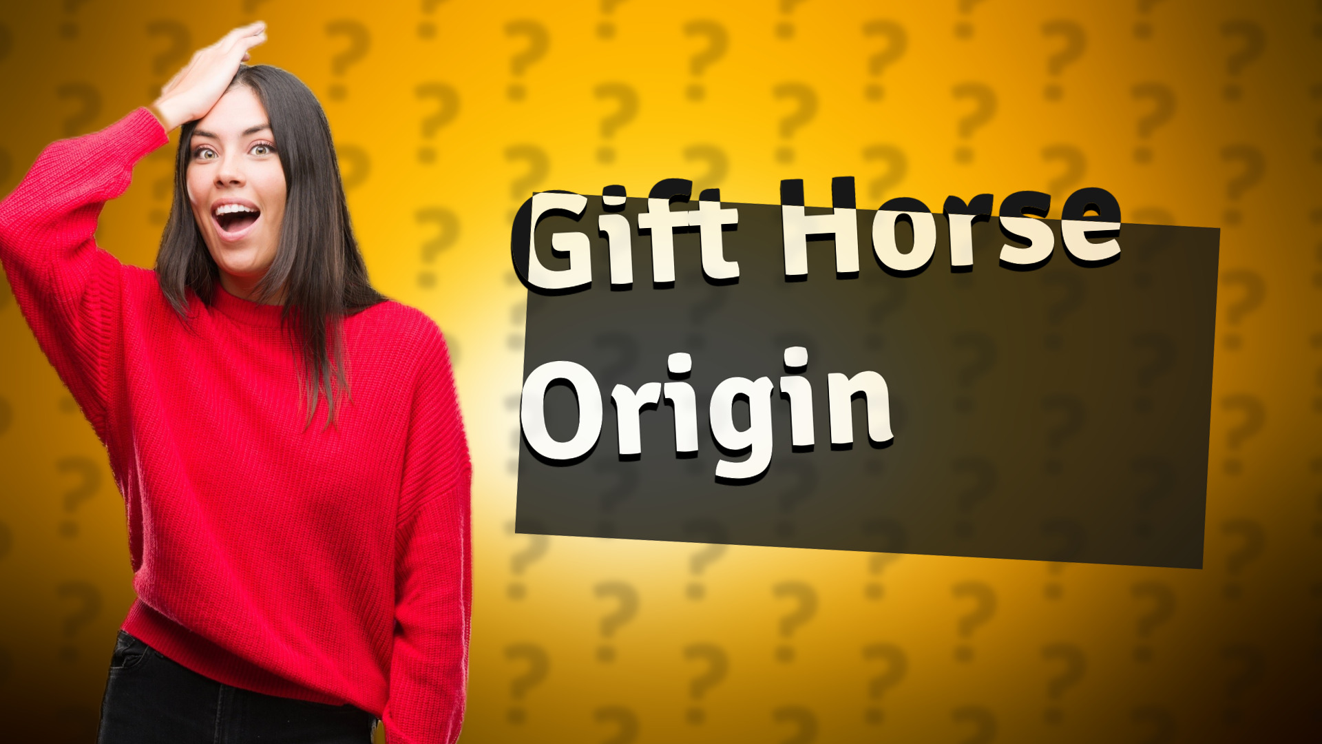 Gift Horse Origin