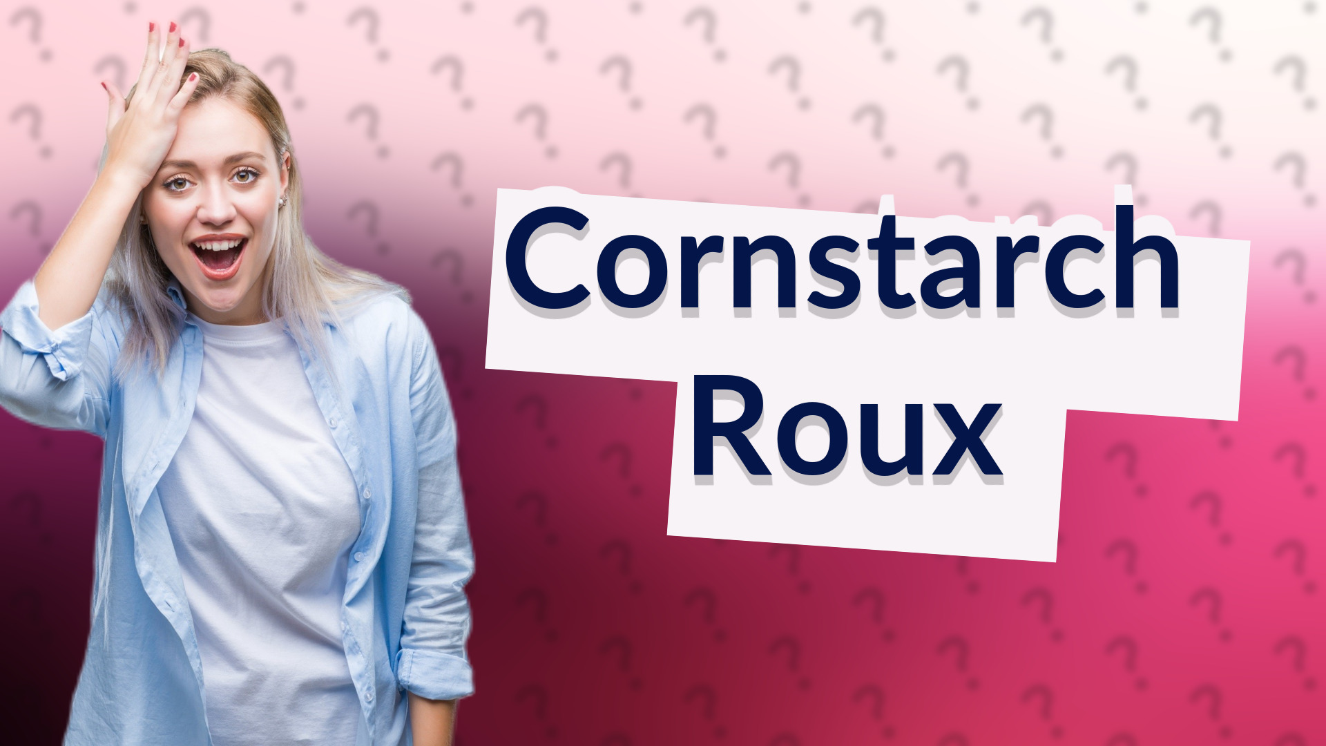 Cornstarch Roux