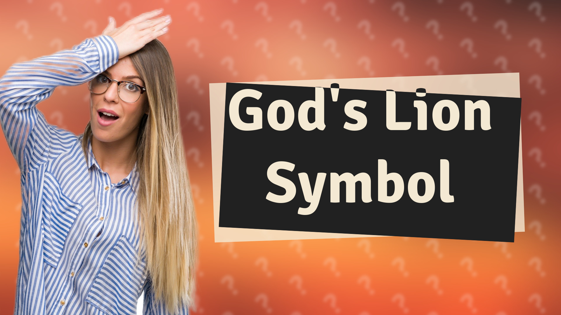 God's Lion Symbol