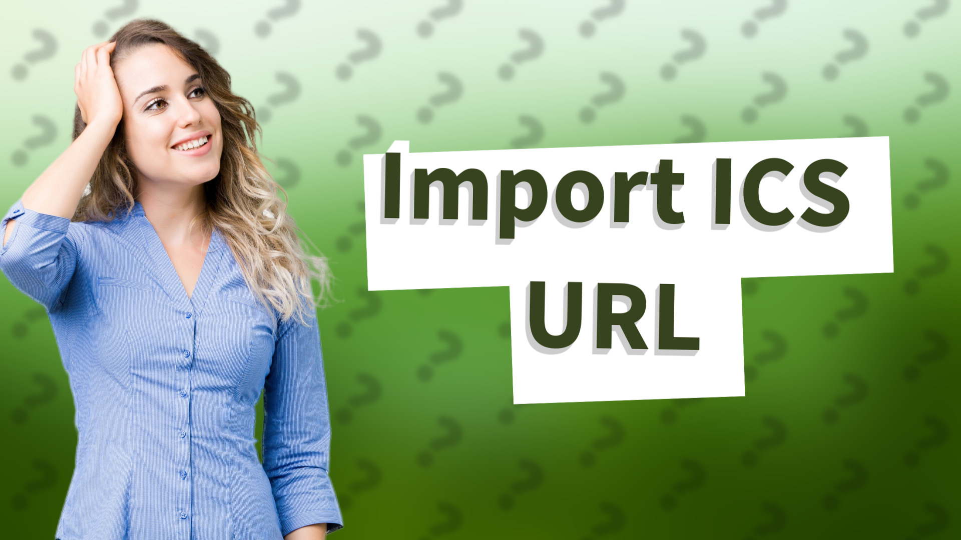 Import ICS URL