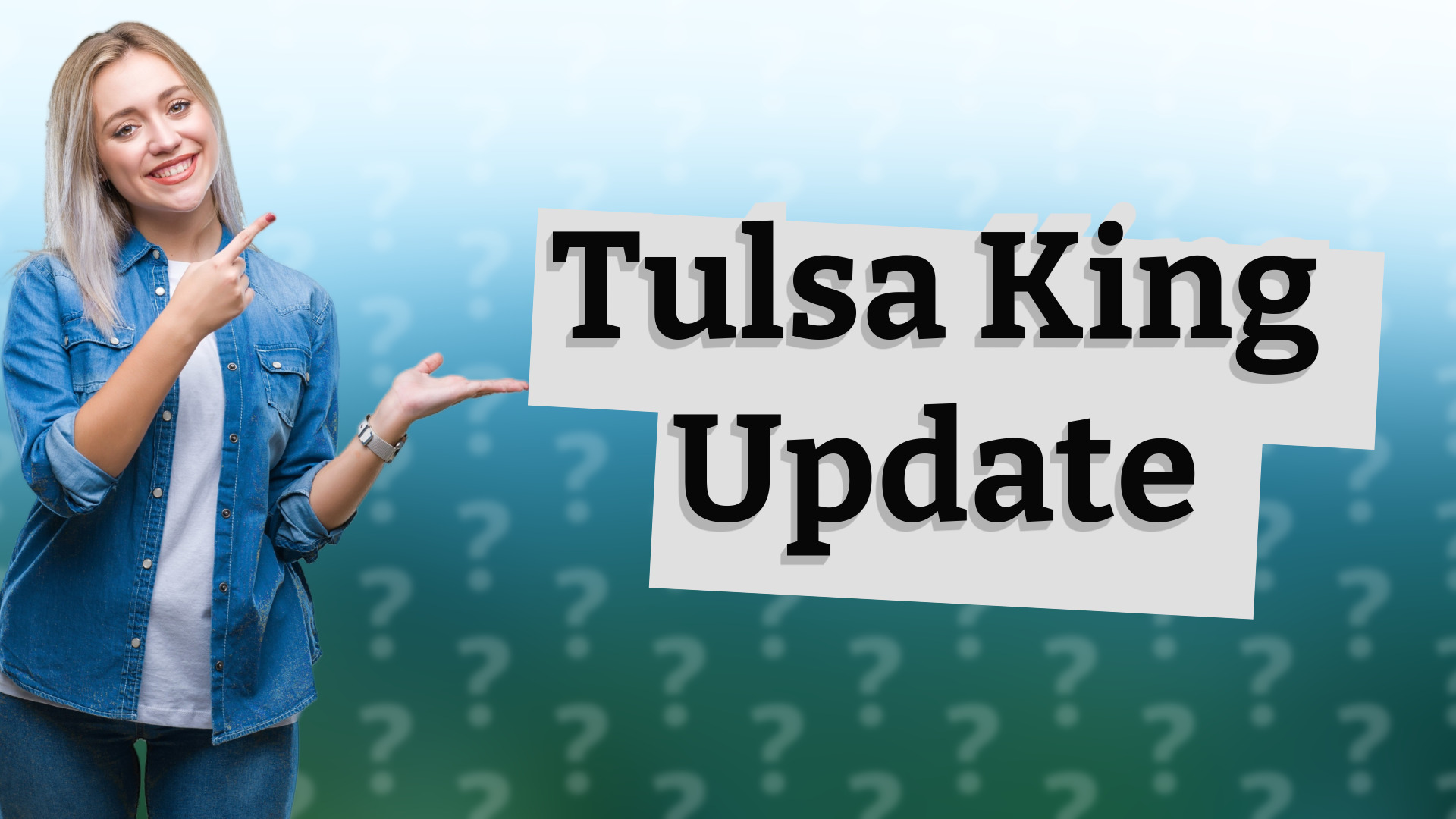 Tulsa King Update