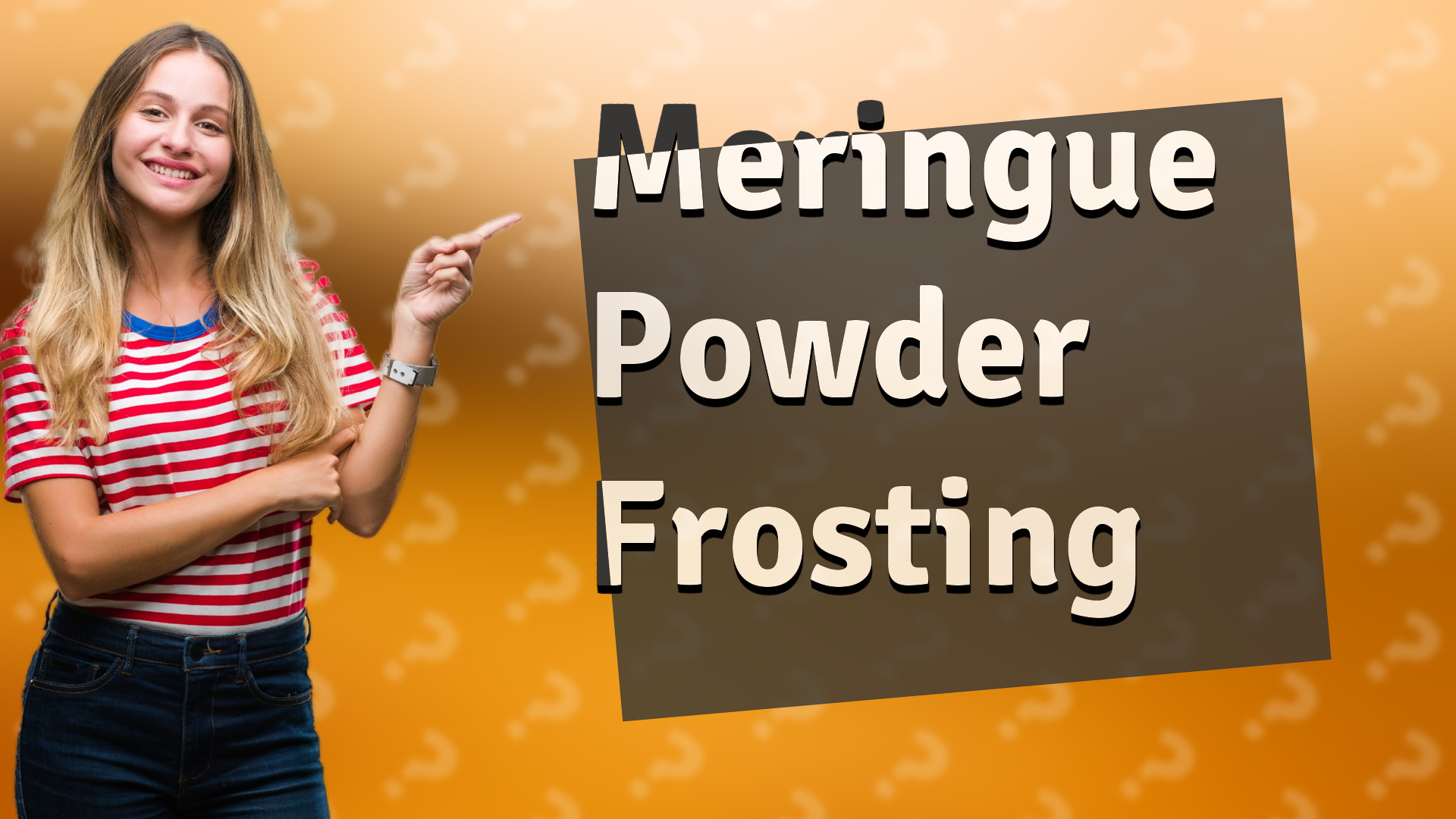 Meringue Powder Frosting