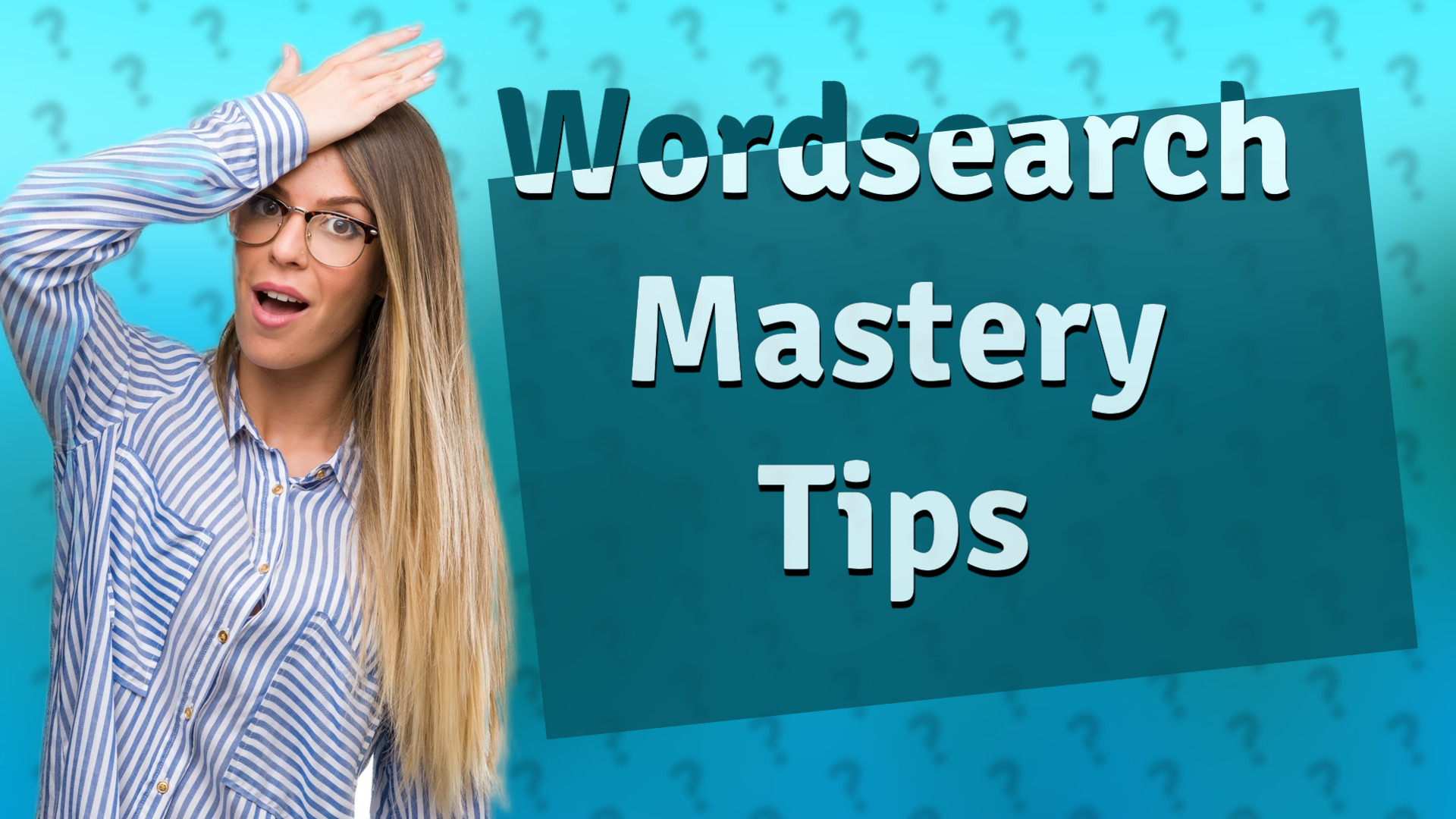 Wordsearch Mastery Tips